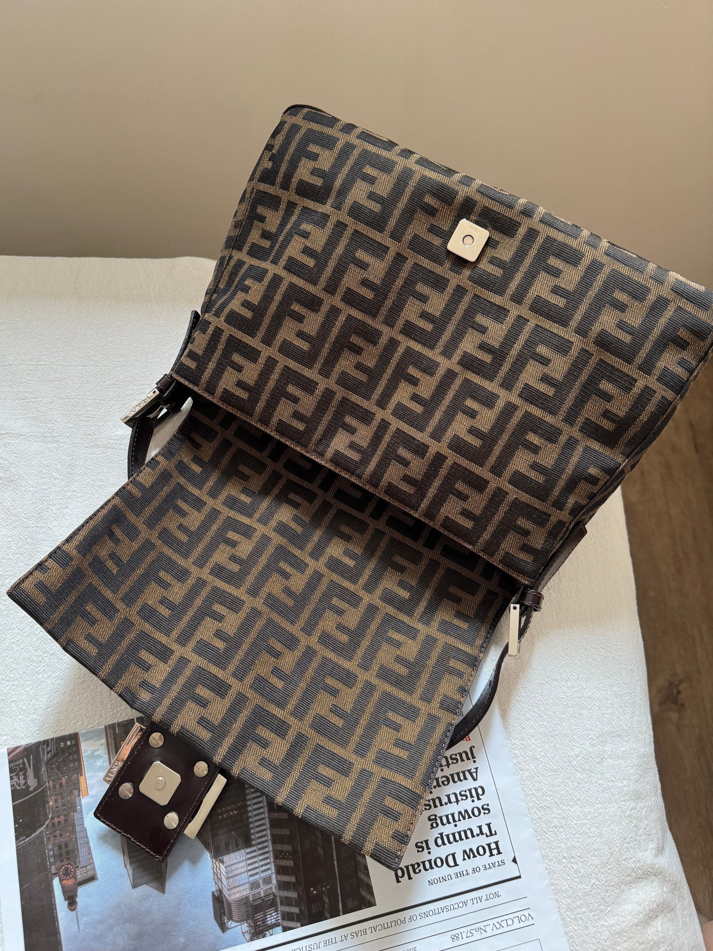 Vintage Fendi zucca mama baguette 🥖
