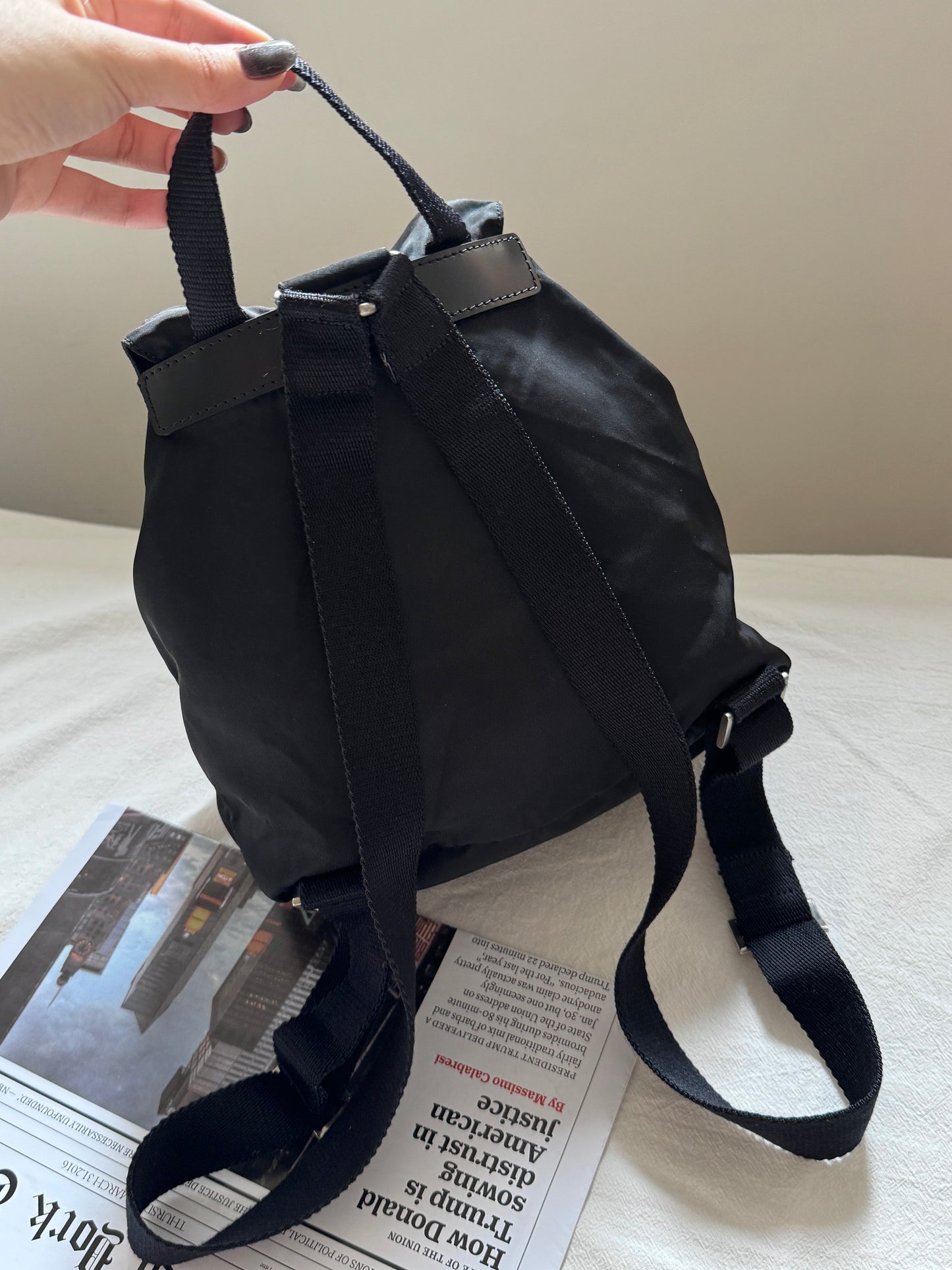 Vintage Prada classic nylon backpack🕶️