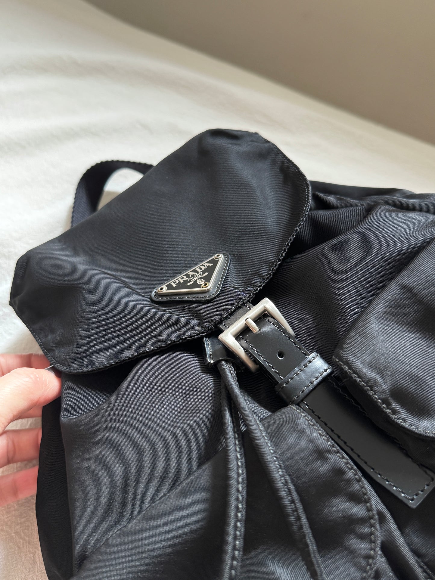 Vintage Prada classic nylon backpack🕶️