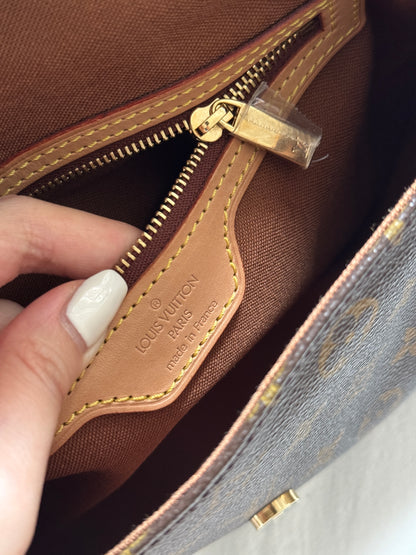 Vintage Louis Vuitton monogram looping bag🤎