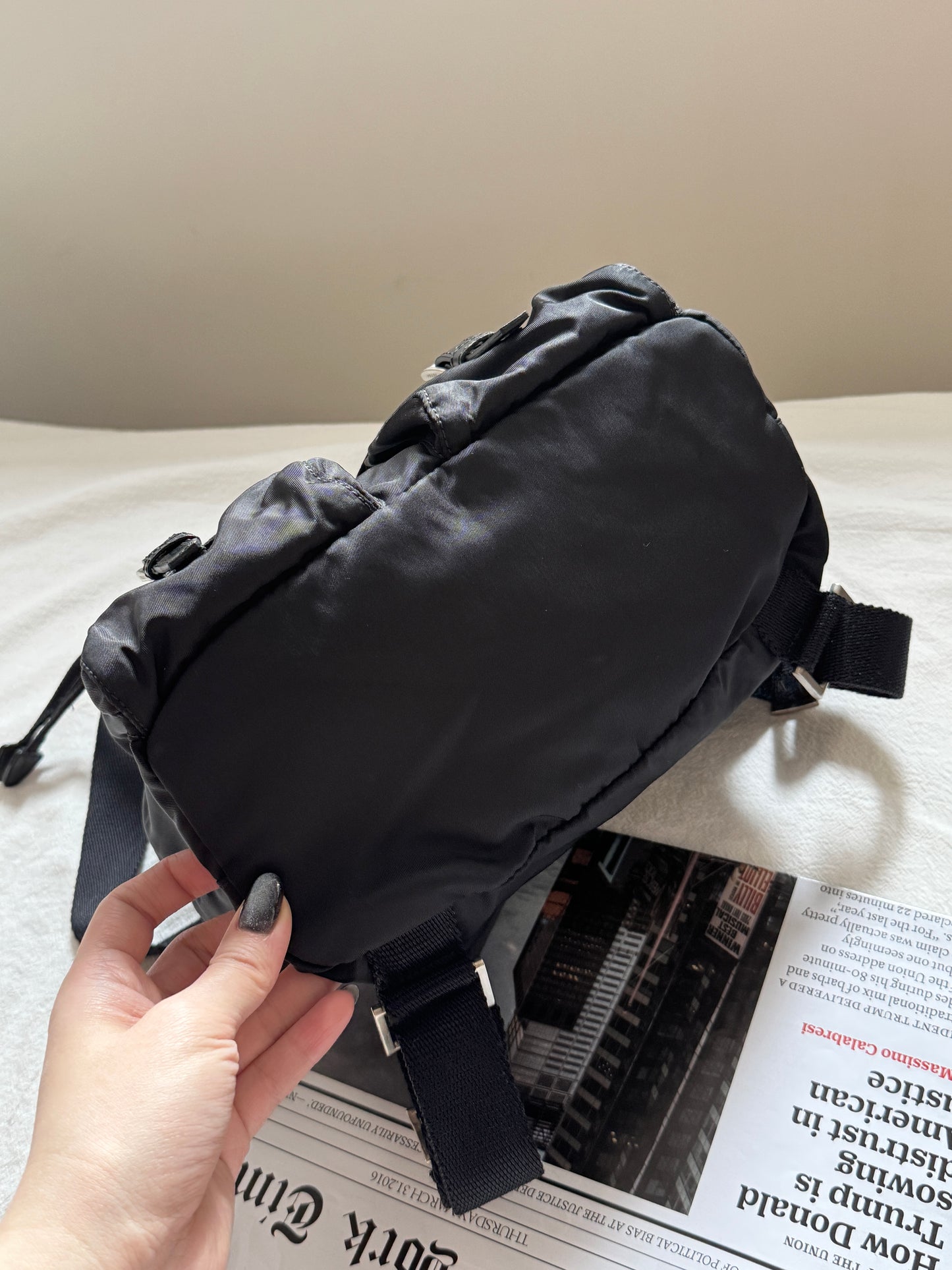 Vintage Prada classic nylon backpack🕶️