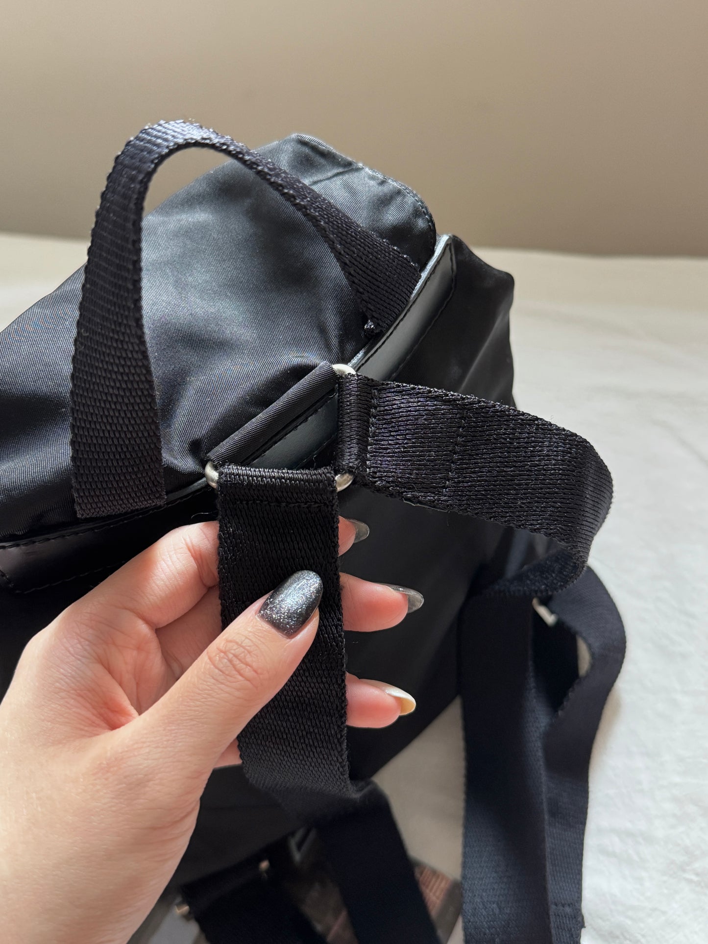 Vintage Prada classic nylon backpack🕶️