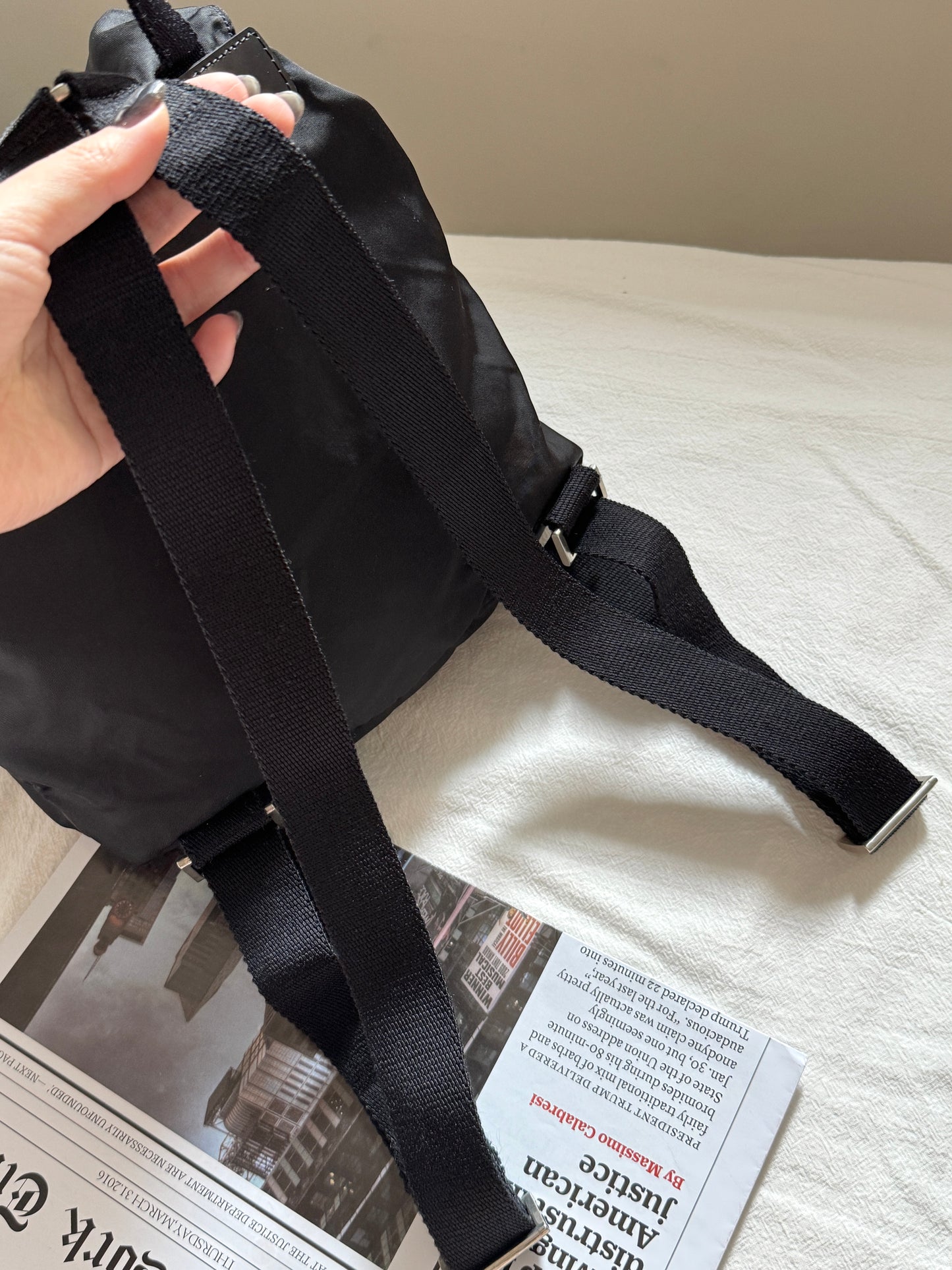 Vintage Prada classic nylon backpack🕶️