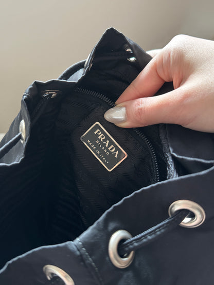 Vintage Prada classic nylon backpack🕶️