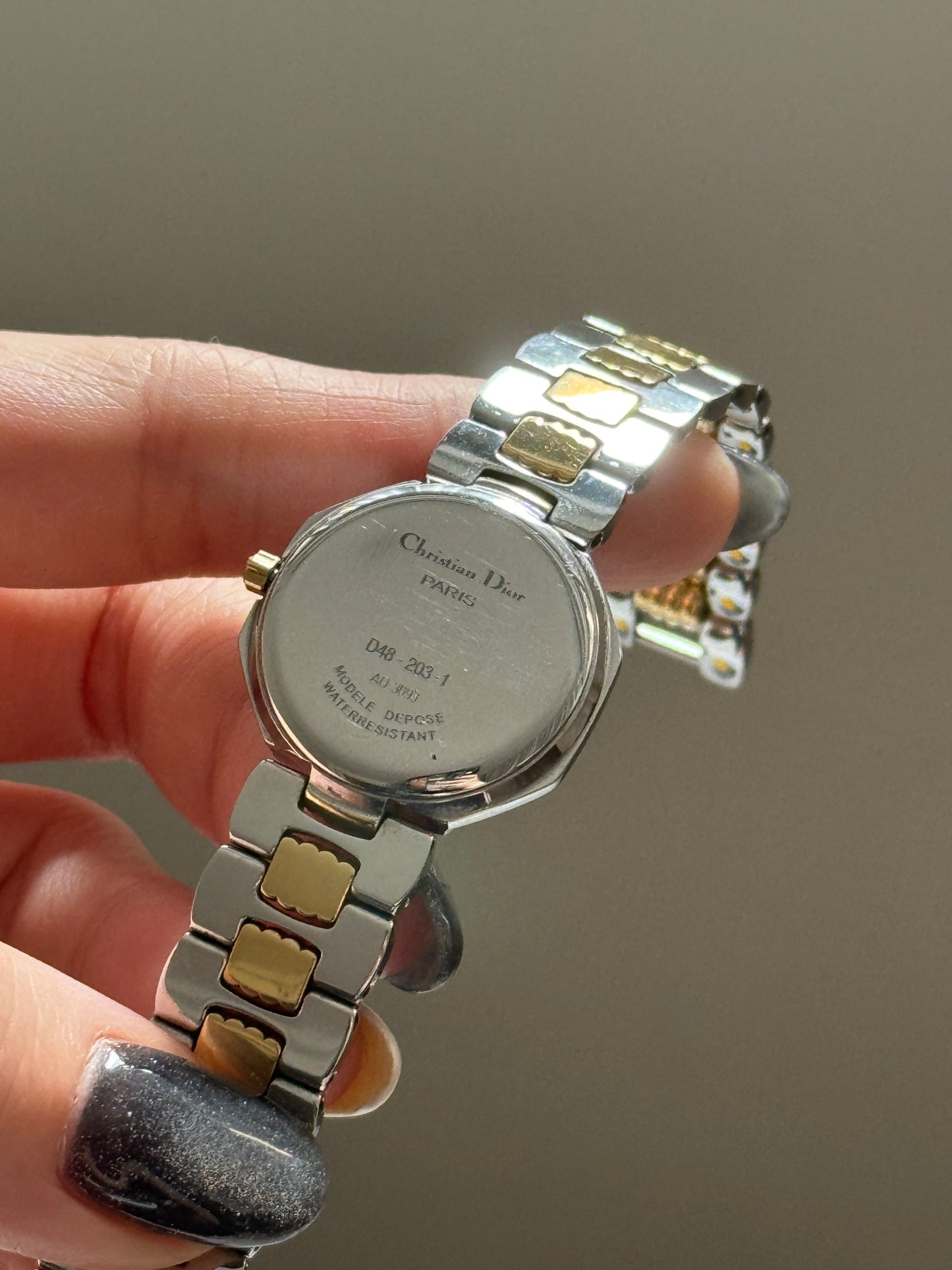 Vintage Dior watch 日誌手錶