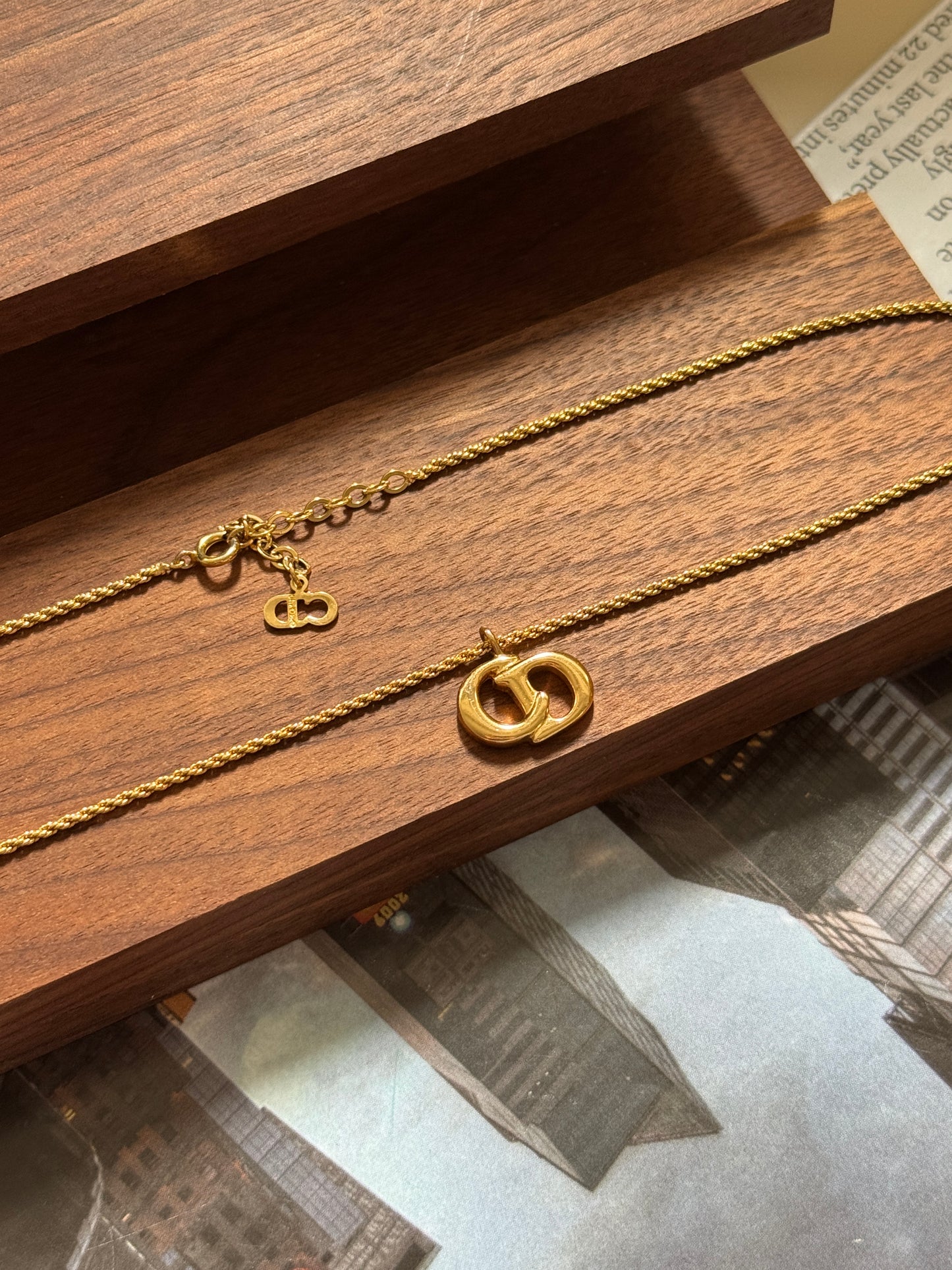 Vintage Dior CD necklaces💫