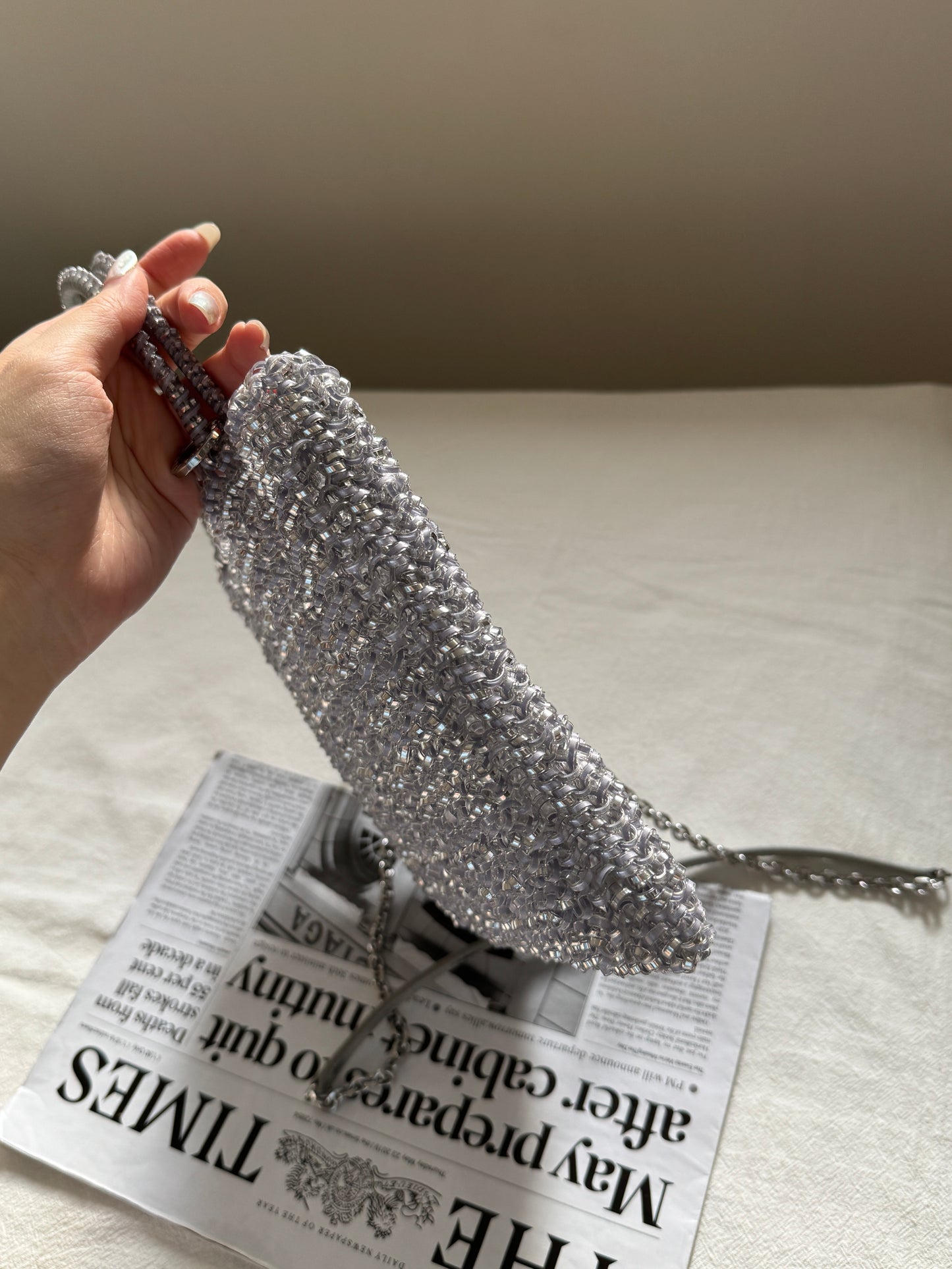 Pre-owned Anteprima wirebag 2-way手提