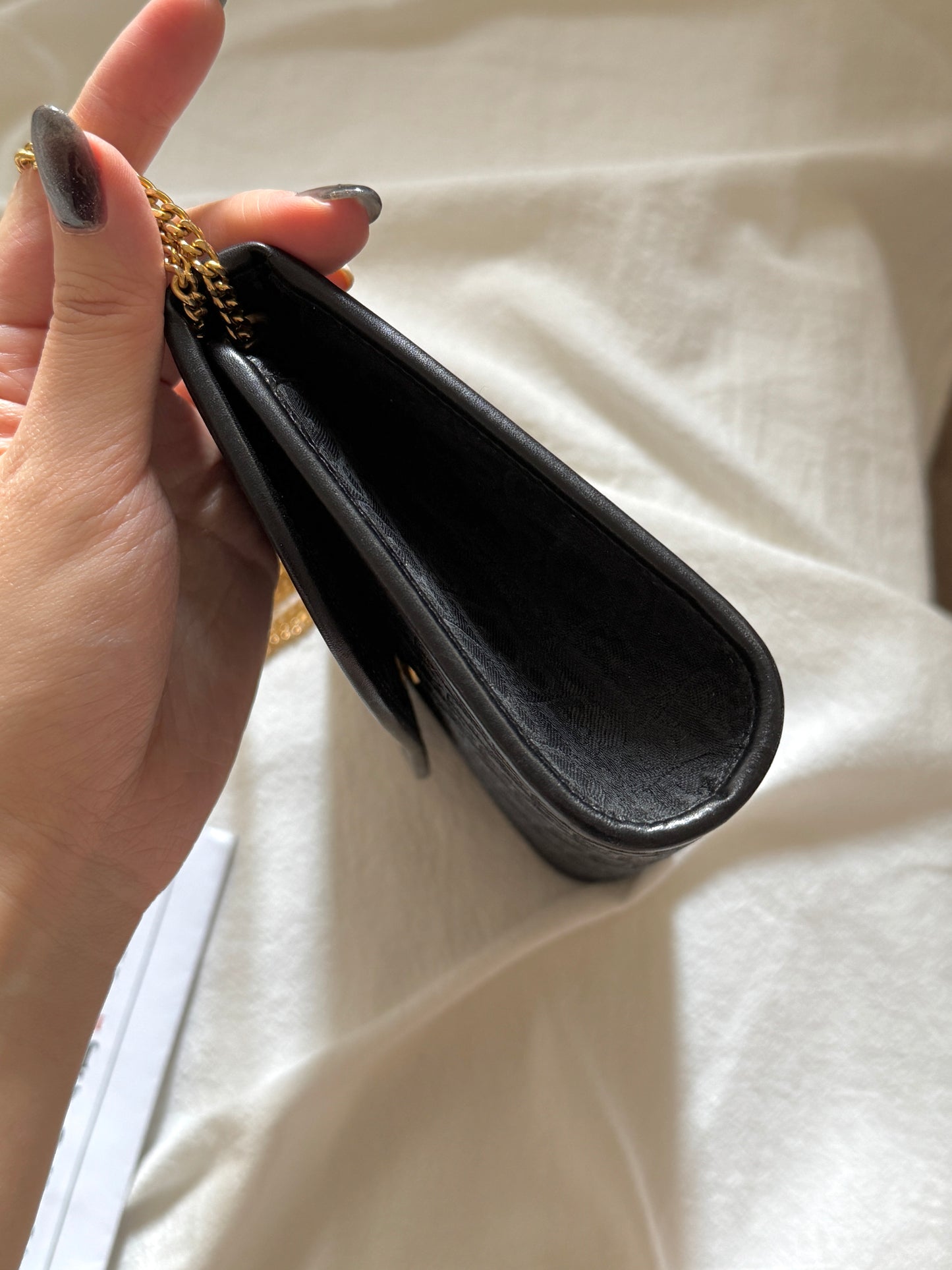 Vintage Dior黑金 trotter envelope bag✉️
