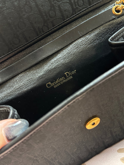 Vintage Dior黑金 trotter envelope bag✉️