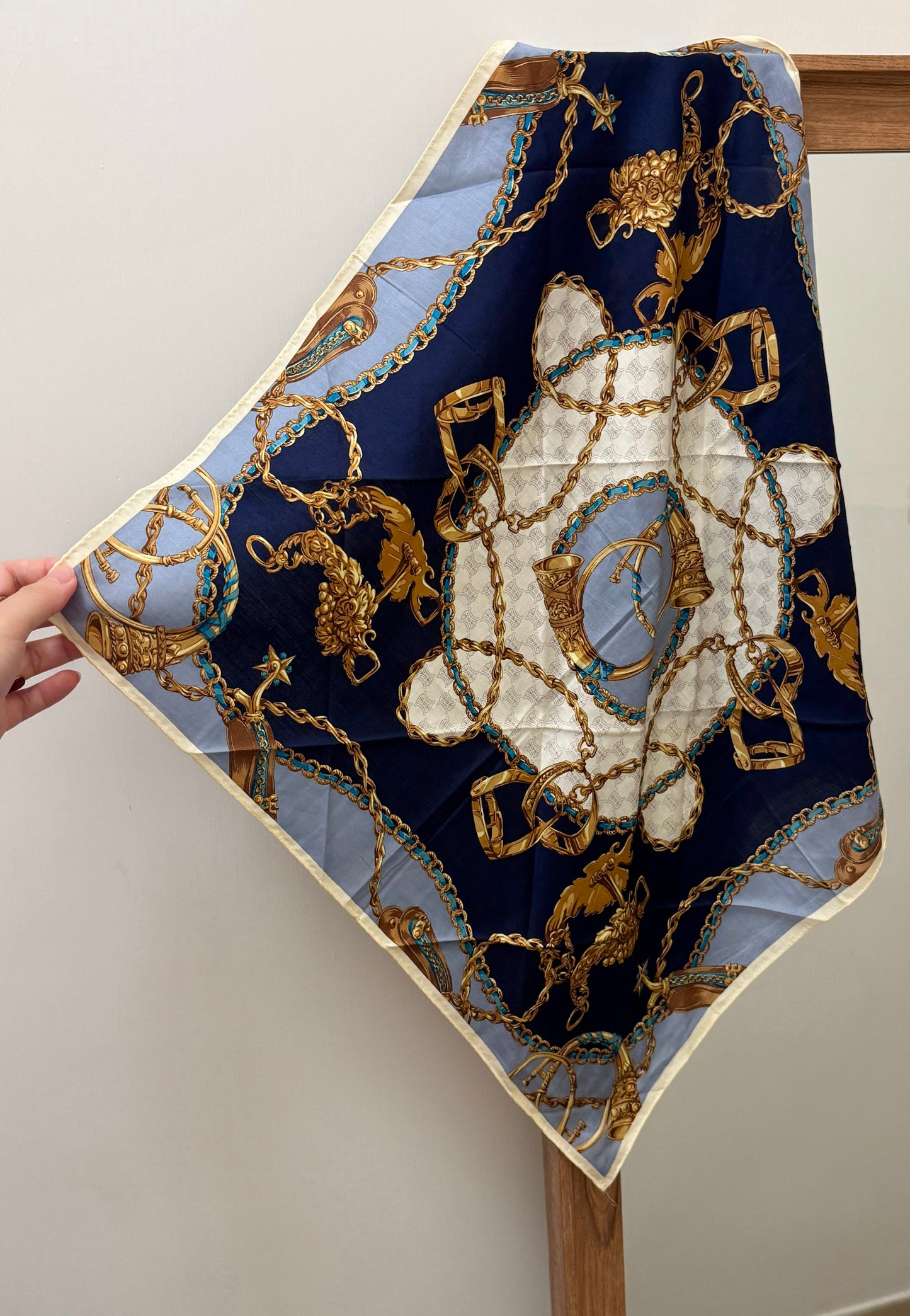 Vintage Celine scarf 保存品, unused