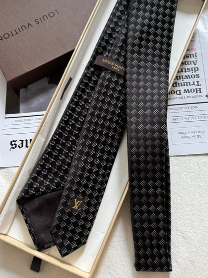Vintage Louis Vuitton tie, with box