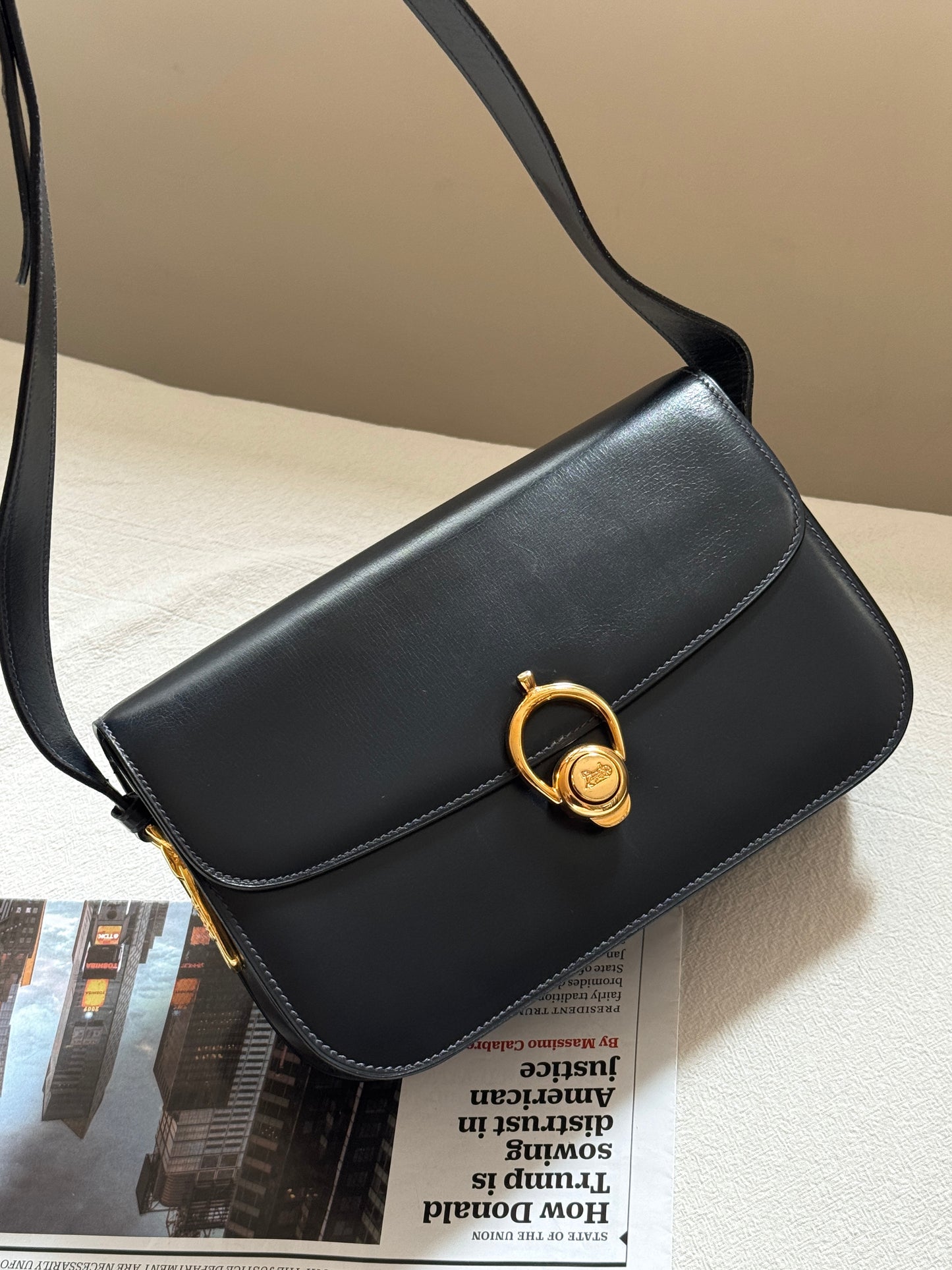 Vintage Celine horse carriage box bag🌞