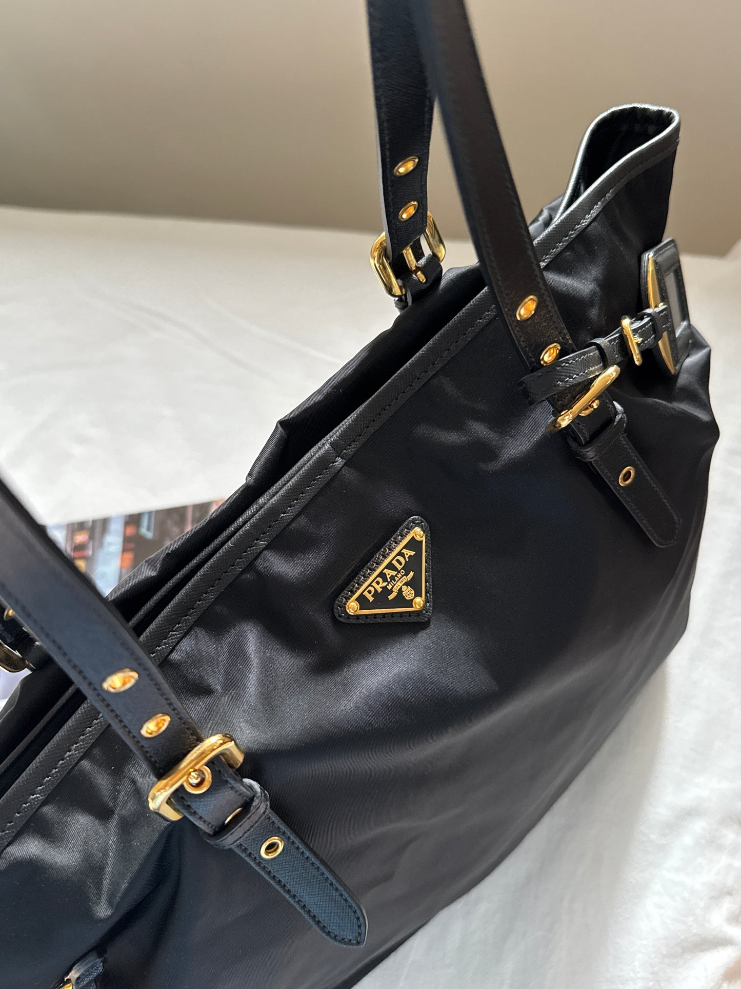 Vintage Prada 尼龍shopping tote🧺