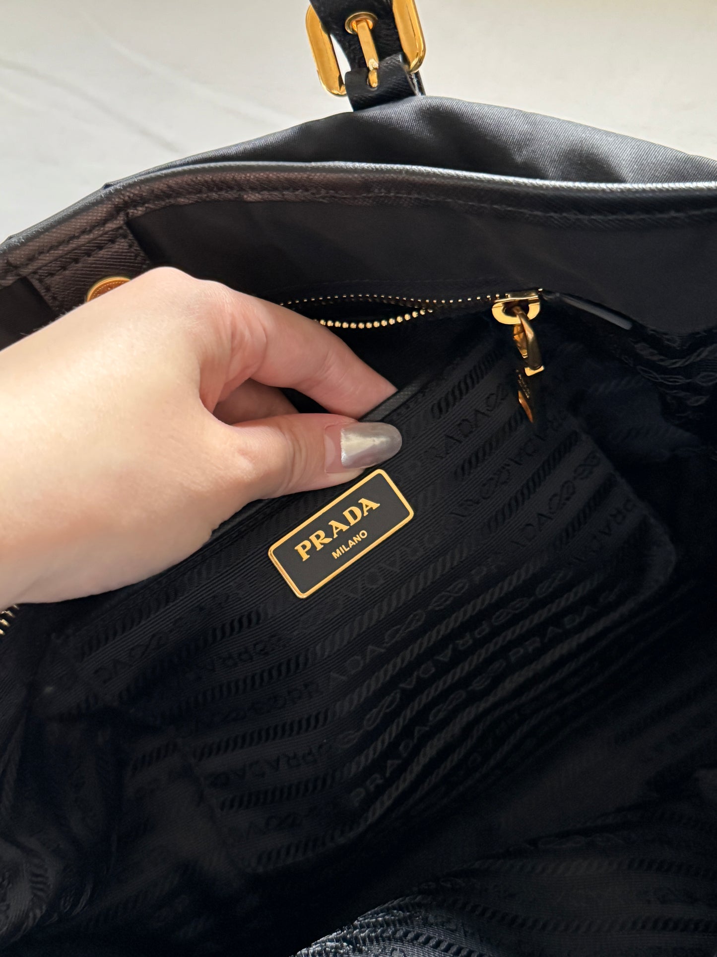 Vintage Prada 尼龍shopping tote🧺