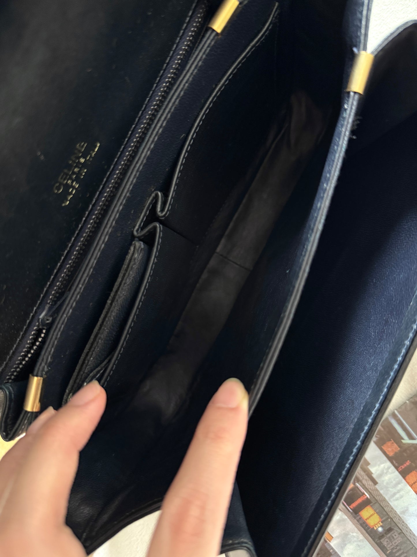 Vintage Celine horse carriage box bag🌞