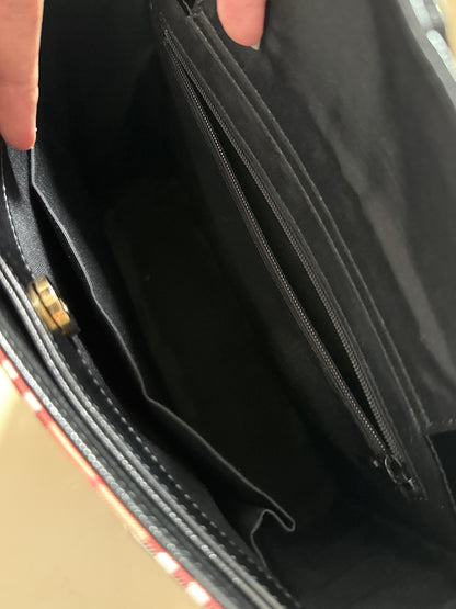 Vintage Burberry 戰馬格紋shoulder bag🪐