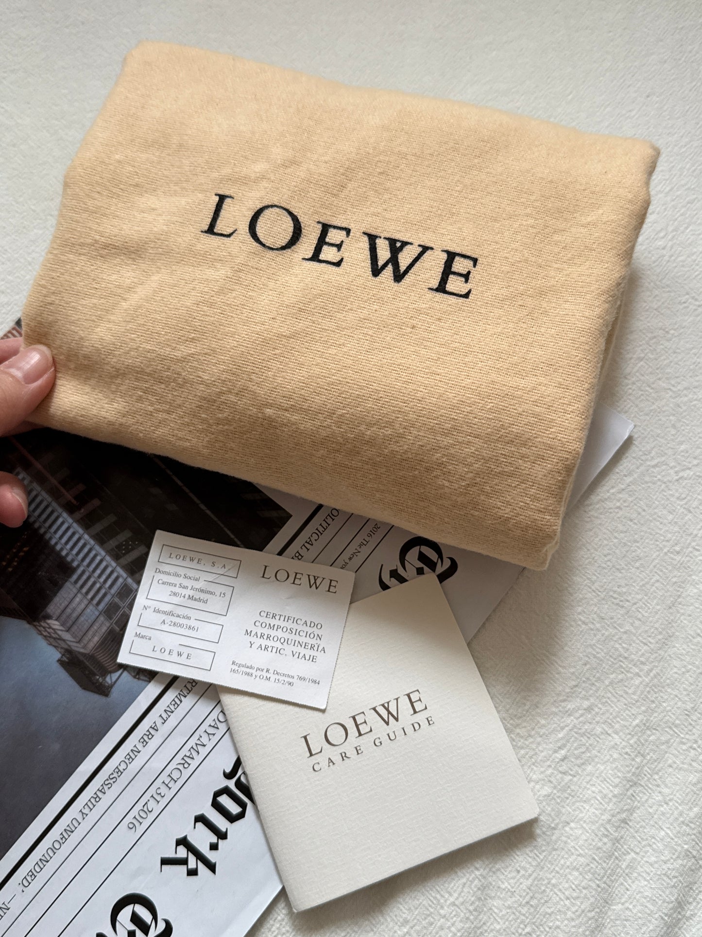 Vintage Loewe lambskin bag🪐
