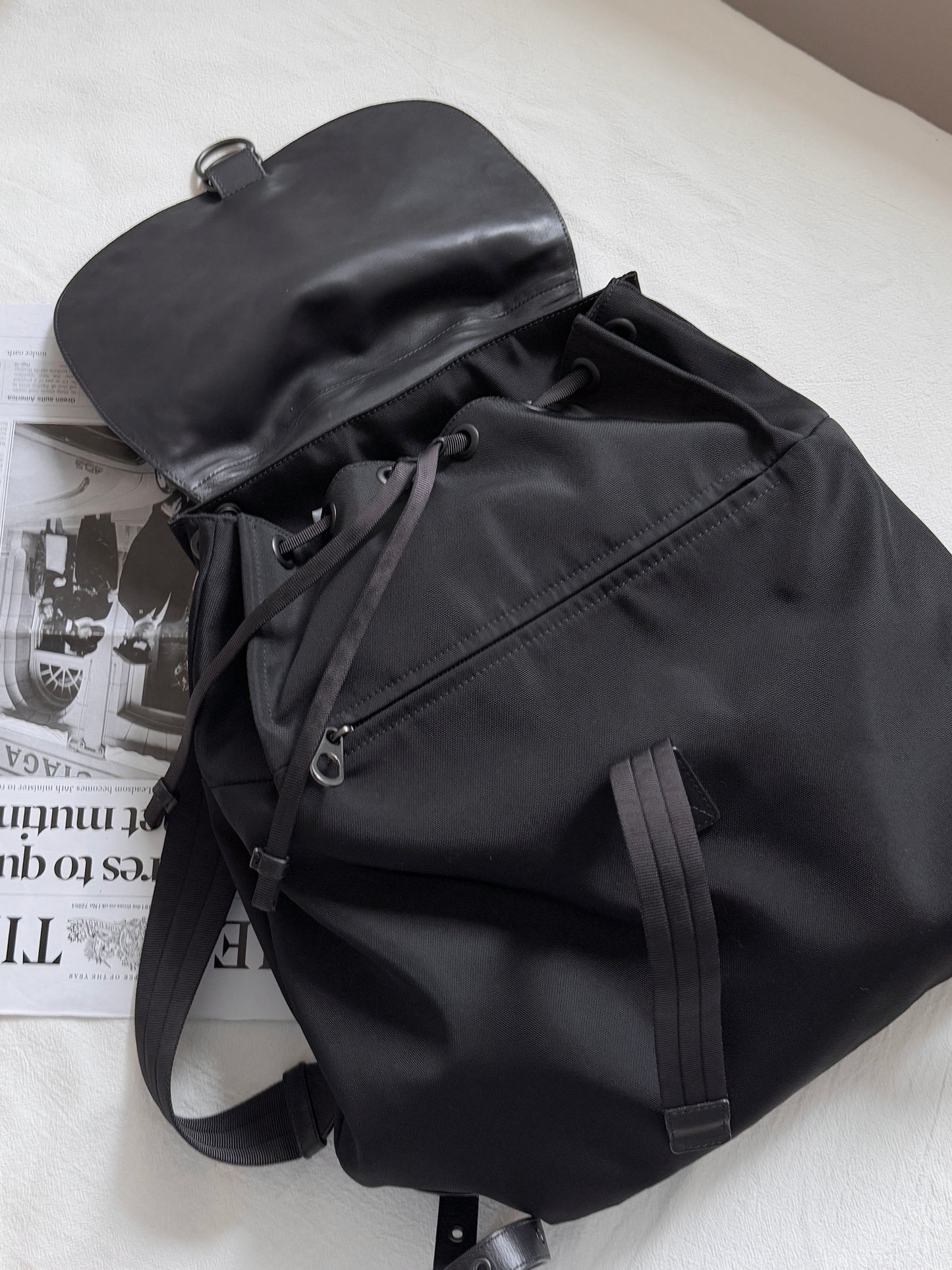 Vintage Bottega Veneta 拼編織皮backpack🏴