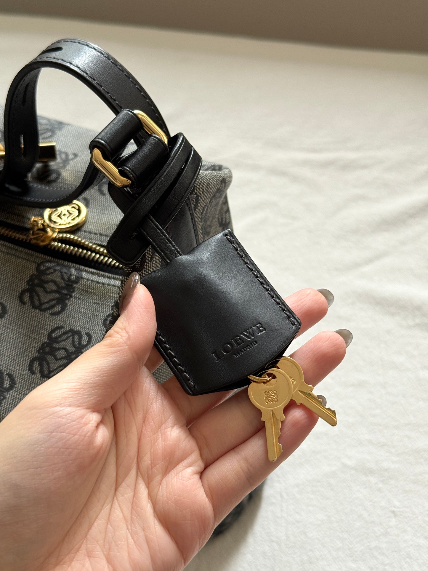 Vintage Loewe 大飯盒shoulder bag🐘