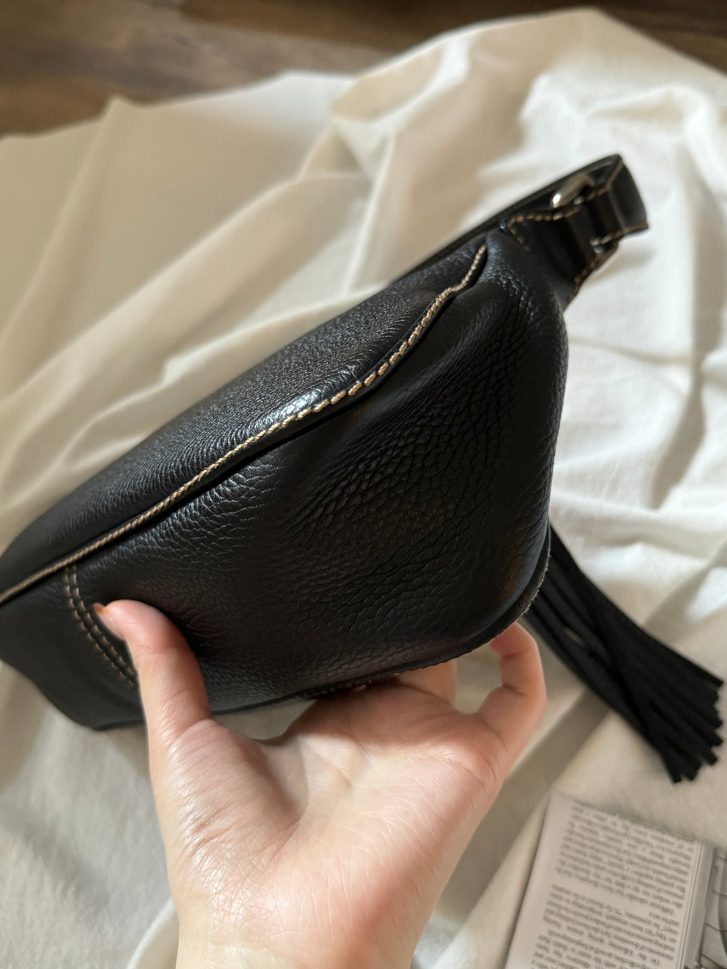 Vintage Chanel 流蘇hobo bag🕶️