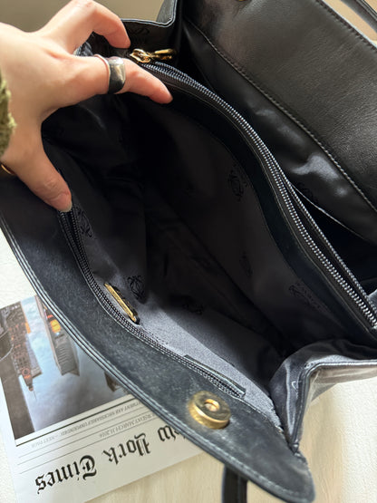 Vintage L o e w e小羊皮shoulder bag💫