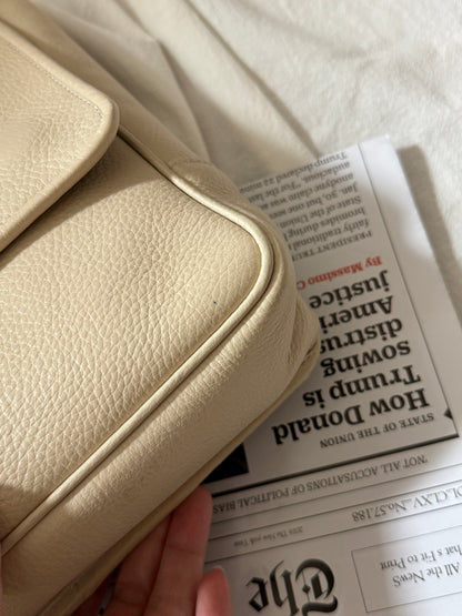 Vintage Loewe雕花大銀扣shoulder bag🗝️