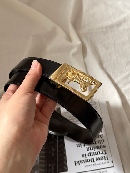 Vintage Celine馬車金扣belt🎠
