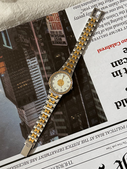 Vintage Hermes the “gold coin” watch✨