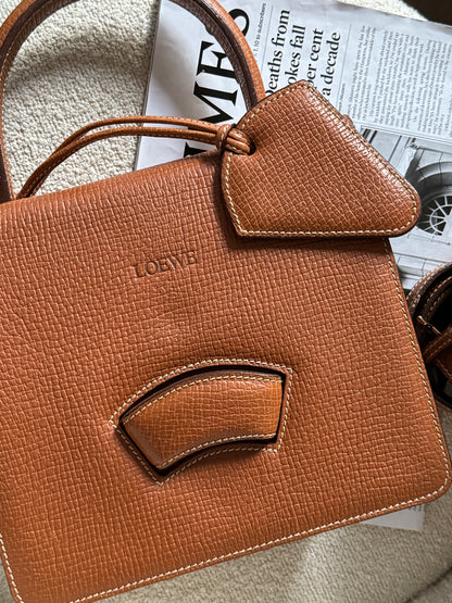 Vintage Loewe 焦糖barcelona bag 2-way🍂