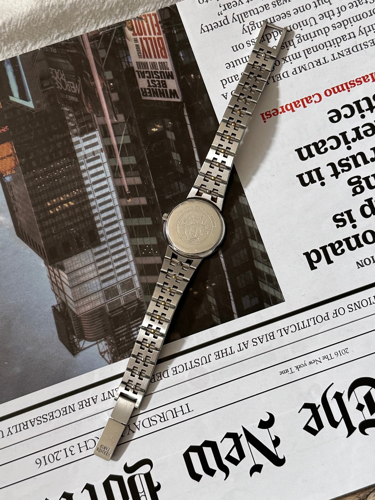 Vintage Hermes the “gold coin” watch✨