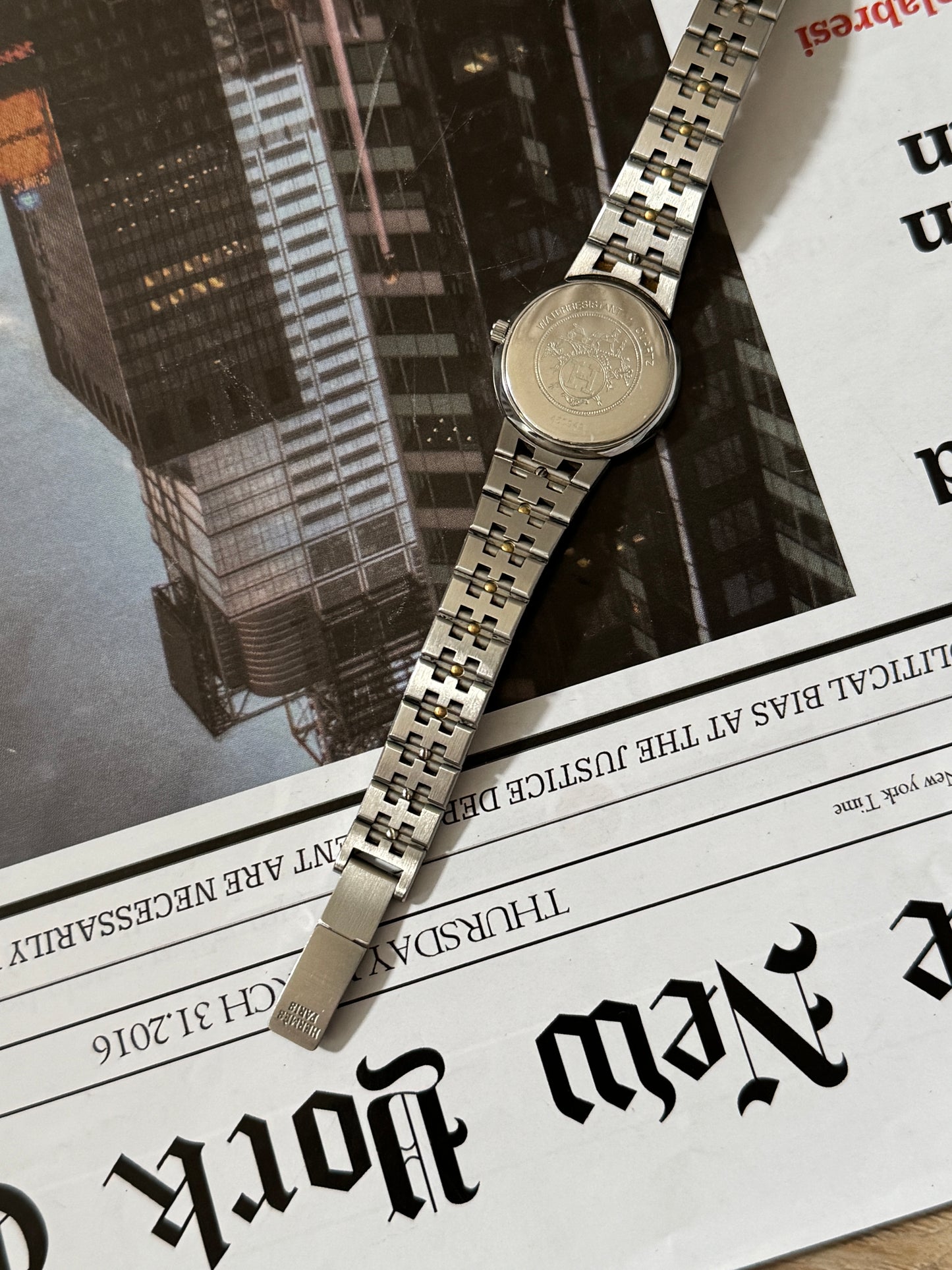 Vintage Hermes the “gold coin” watch✨