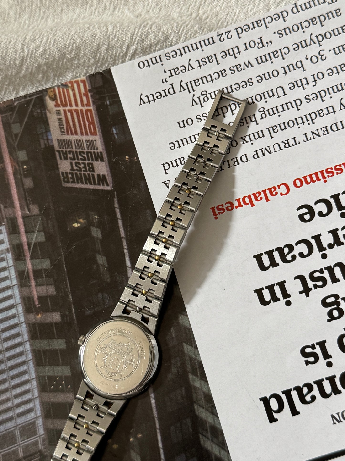 Vintage Hermes the “gold coin” watch✨