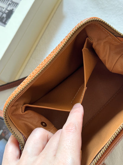 Vintage Celine macadam mini pouch