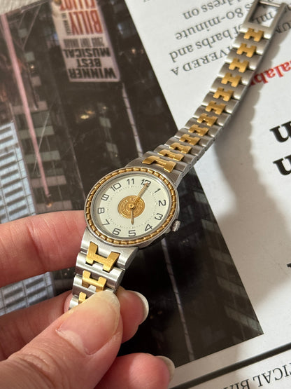 Vintage Hermes the “gold coin” watch✨