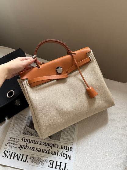 Vintage Hermes herbag 31🤎full set!