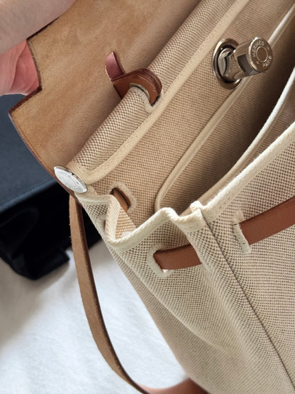 Vintage Hermes herbag 31🤎full set!