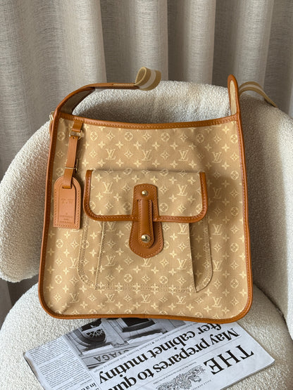 Vintage Louis Vuitton 奶茶牛仔crossbody bag
