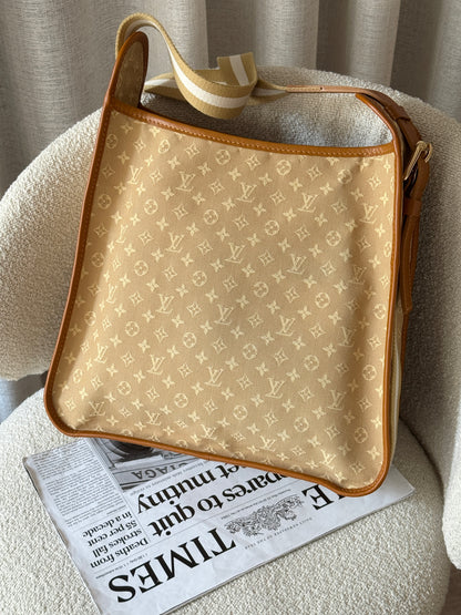 Vintage Louis Vuitton 奶茶牛仔crossbody bag