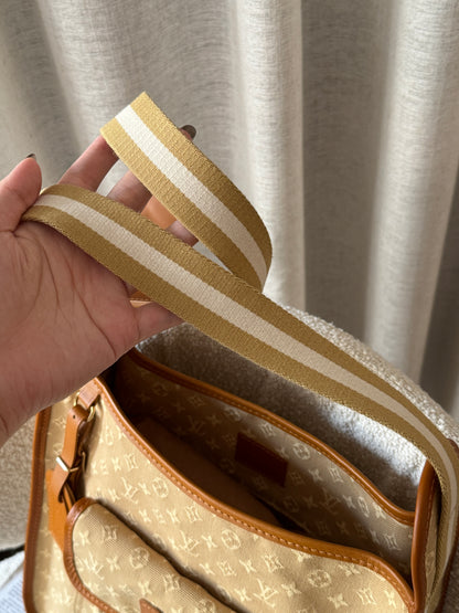 Vintage Louis Vuitton 奶茶牛仔crossbody bag