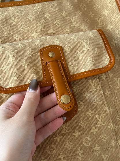 Vintage Louis Vuitton 奶茶牛仔crossbody bag