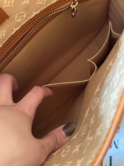 Vintage Louis Vuitton 奶茶牛仔crossbody bag