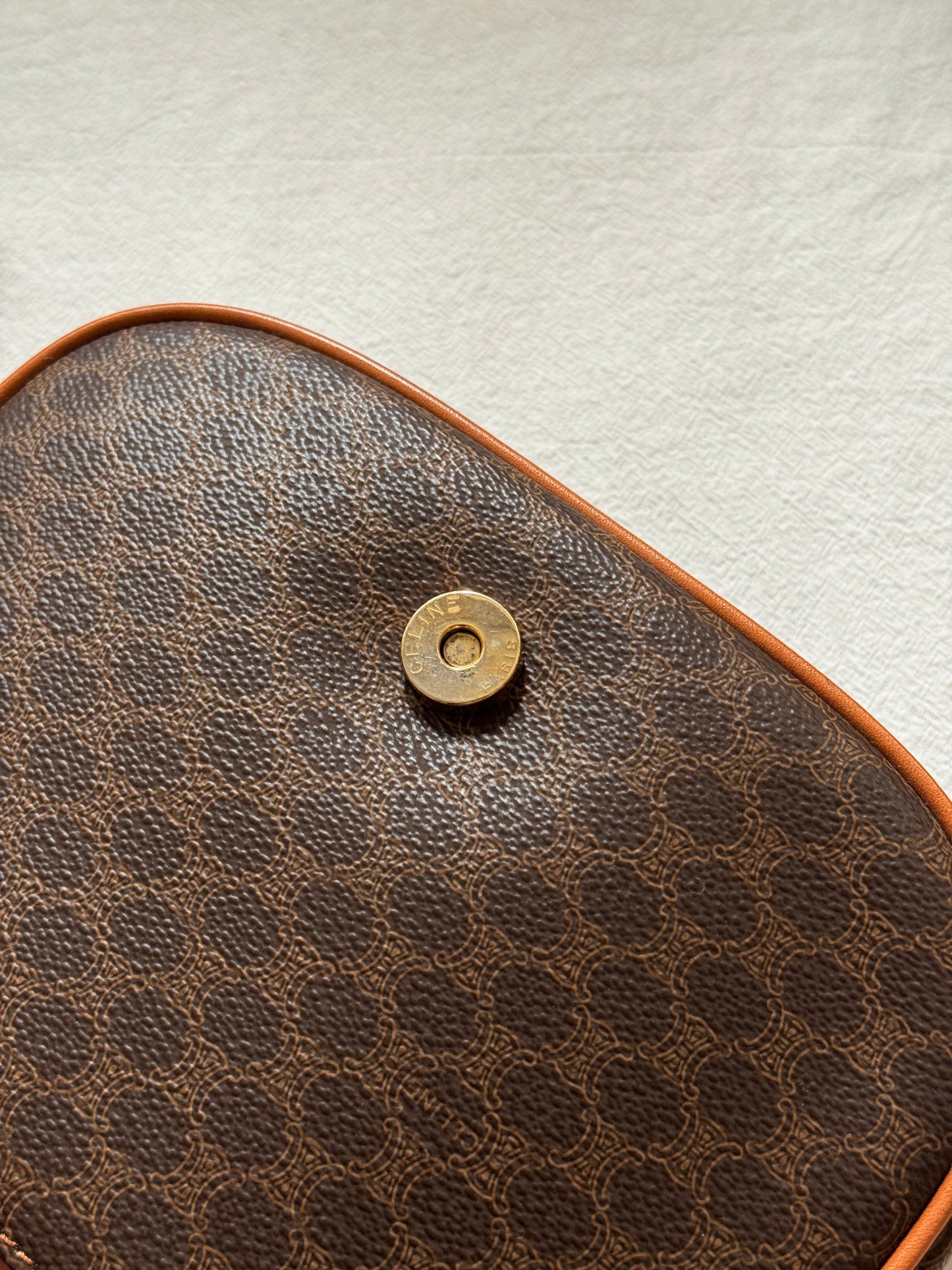 Vintage Celine macadam crossbody bag🧸