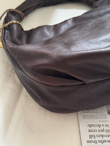 Vintage Loewe羊皮大hobo