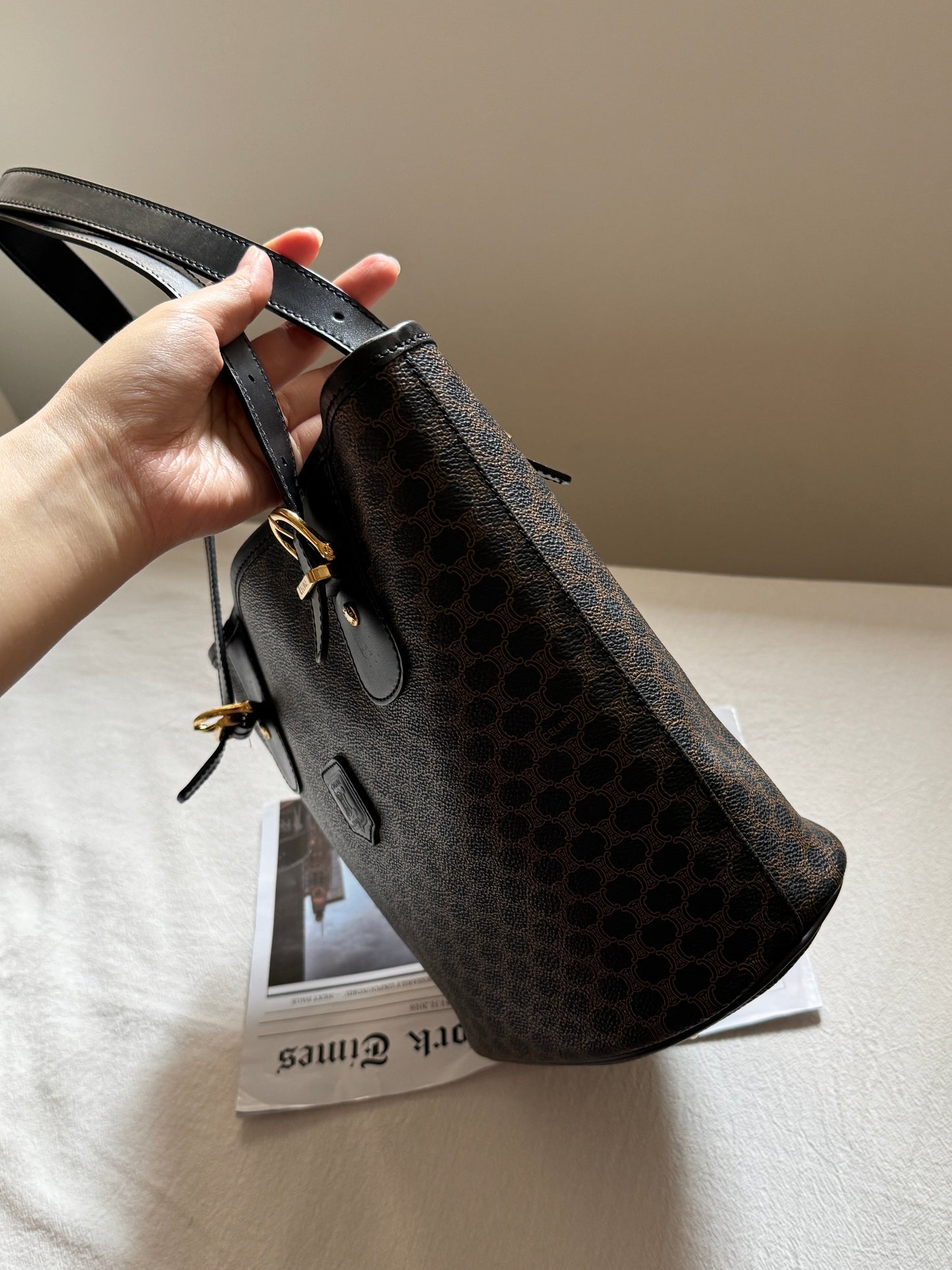 Vintage Celine 凱旋門monogram tote⛓️