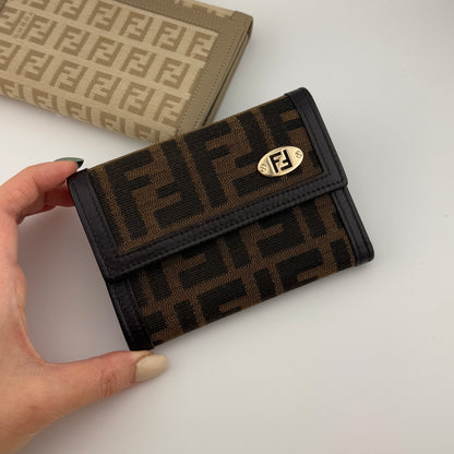 Vintage Fendi monogram wallet