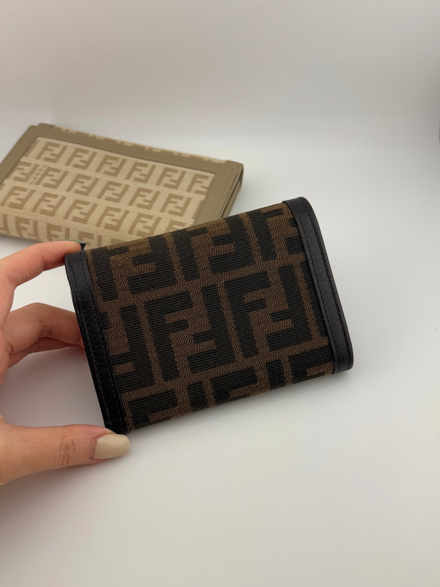 Vintage Fendi monogram wallet