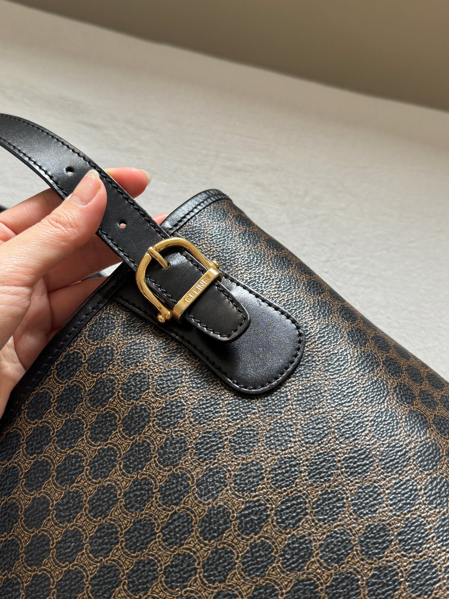 Vintage Celine 凱旋門monogram tote⛓️