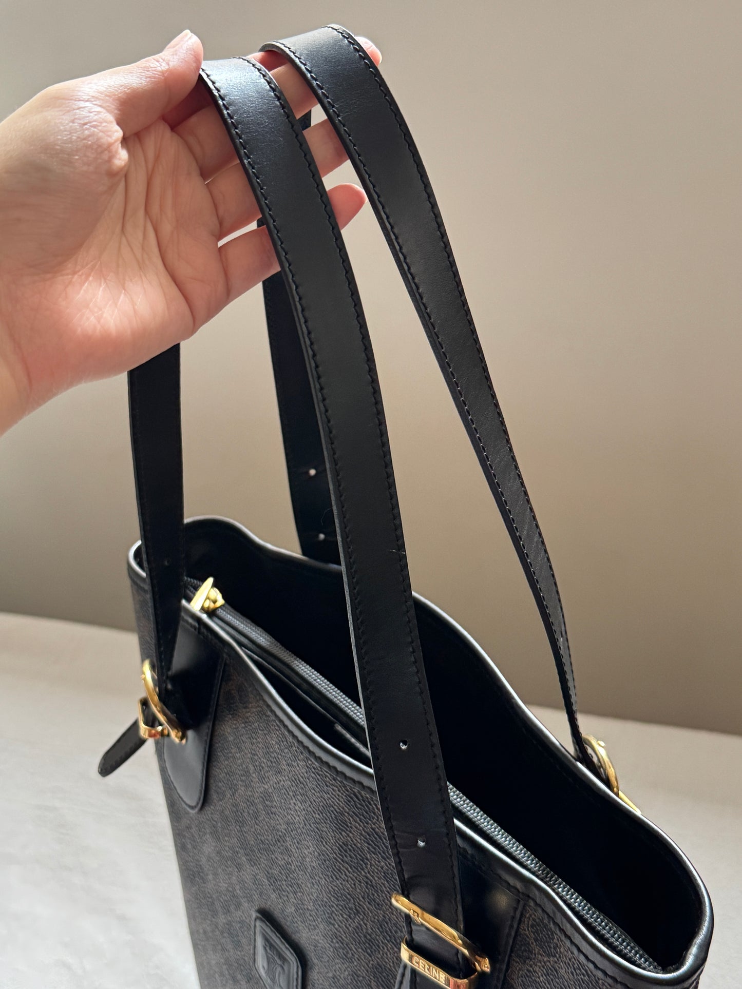 Vintage Celine 凱旋門monogram tote⛓️