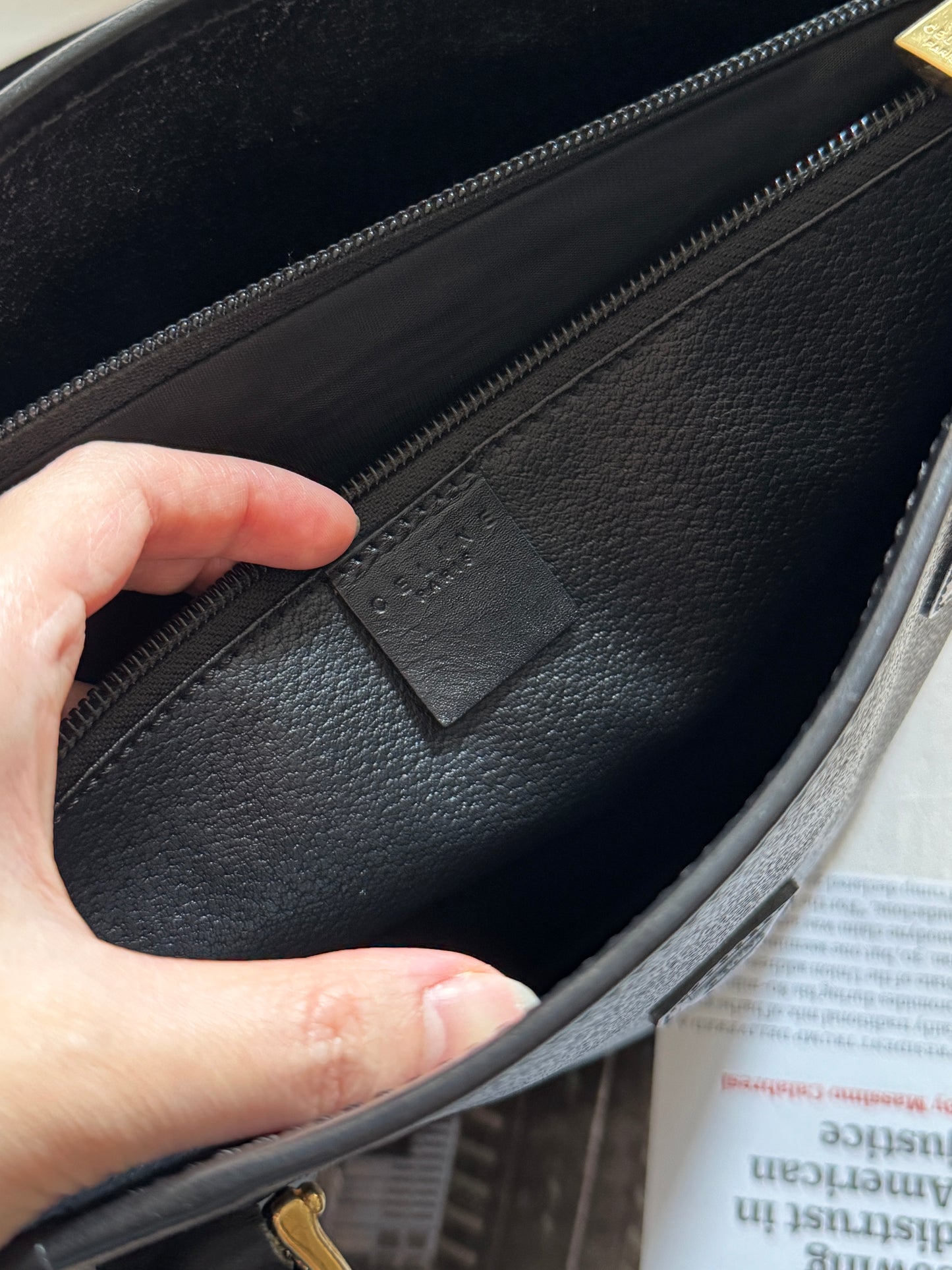 Vintage Celine 凱旋門monogram tote⛓️