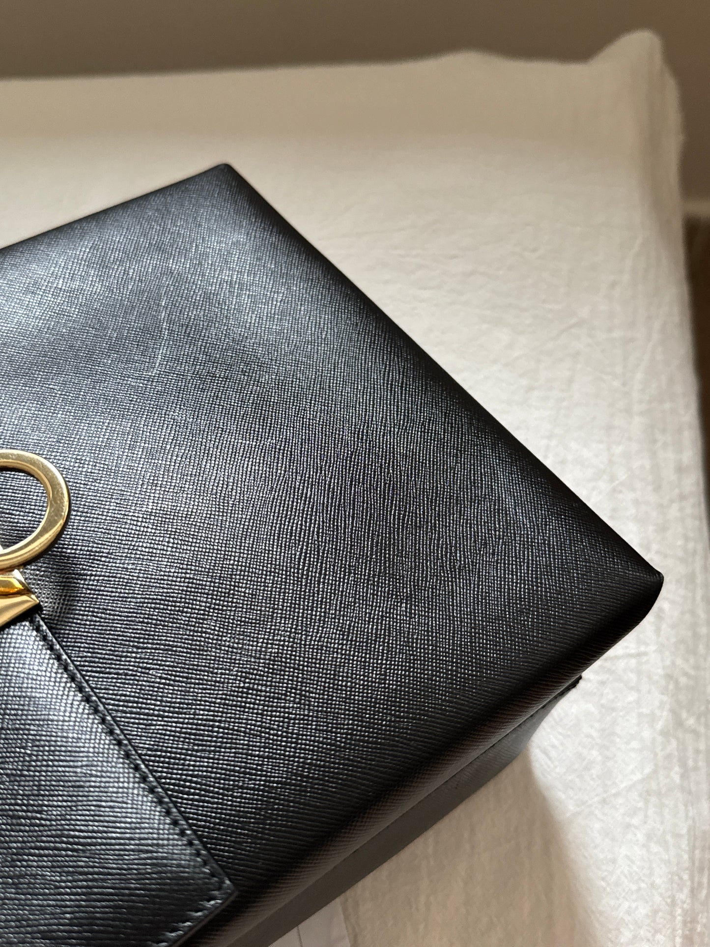Vintage Salvatore Ferragamo黑金博物館包🪐
